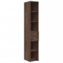 Armario estrecho madera ingeniería marrón roble 30x42,5x225 cm de , Aparadores - Ref: Foro24-3281272, Precio: 132,70 €, Descu...