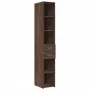 Narrow engineered wood wardrobe in brown oak, 30x42.5x225 cm by , Sideboards - Ref: Foro24-3281272, Price: 131,09 €, Discount: %