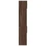 Narrow engineered wood wardrobe in brown oak, 30x42.5x225 cm by , Sideboards - Ref: Foro24-3281272, Price: 131,09 €, Discount: %