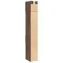Narrow engineered wood wardrobe in brown oak, 30x42.5x225 cm by , Sideboards - Ref: Foro24-3281272, Price: 131,09 €, Discount: %
