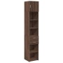 Armario estrecho madera ingeniería marrón roble 40x42,5x225 cm de , Aparadores - Ref: Foro24-3281279, Precio: 176,95 €, Descu...