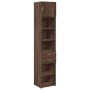 Schmaler Schrank aus braunem Eichenfurnierholz, 45x42,5x225 cm. von , Sideboards - Ref: Foro24-3281300, Preis: 169,85 €, Raba...