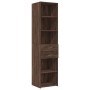 Schmaler Schrank aus braunem Eichenfurnierholz, 45x42,5x225 cm. von , Sideboards - Ref: Foro24-3281300, Preis: 169,85 €, Raba...