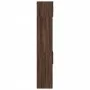 Narrow engineered wood wardrobe in brown oak, 45x42.5x225 cm by , Sideboards - Ref: Foro24-3281300, Price: 167,22 €, Discount: %
