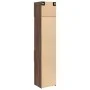 Narrow engineered wood wardrobe in brown oak, 45x42.5x225 cm by , Sideboards - Ref: Foro24-3281300, Price: 167,22 €, Discount: %