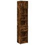 Armario estrecho madera ingeniería roble ahumado 45x42,5x225 cm de , Aparadores - Ref: Foro24-3281298, Precio: 152,62 €, Desc...