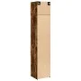 Narrow smoked oak veneer wood cabinet 45x42.5x225 cm by , Sideboards - Ref: Foro24-3281298, Price: 150,49 €, Discount: %