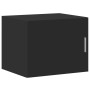 Narrow black engineered wood wardrobe 50x42.5x225 cm by , Sideboards - Ref: Foro24-3281309, Price: 189,29 €, Discount: %