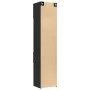 Armario estrecho madera de ingeniería negro 50x42,5x225 cm de , Aparadores - Ref: Foro24-3281309, Precio: 186,19 €, Descuento: %