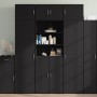 Armario de madera de ingeniería negro 70x42,5x225 cm de , Aparadores - Ref: Foro24-3281316, Precio: 232,21 €