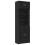 Engineered wood black wardrobe 70x42.5x225 cm by , Sideboards - Ref: Foro24-3281316, Price: 228,45 €, Discount: %