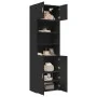Engineered wood black wardrobe 70x42.5x225 cm by , Sideboards - Ref: Foro24-3281316, Price: 228,45 €, Discount: %