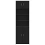 Engineered wood black wardrobe 70x42.5x225 cm by , Sideboards - Ref: Foro24-3281316, Price: 228,45 €, Discount: %