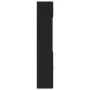 Engineered wood black wardrobe 70x42.5x225 cm by , Sideboards - Ref: Foro24-3281316, Price: 228,45 €, Discount: %