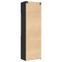 Engineered wood black wardrobe 70x42.5x225 cm by , Sideboards - Ref: Foro24-3281316, Price: 228,45 €, Discount: %