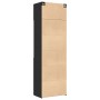 Schwarzer 70x42,5x225 cm großer Schrank aus Holzwerkstoff von , Sideboards - Ref: Foro24-3281316, Preis: 232,43 €, Rabatt: %