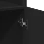 Engineered wood black wardrobe 70x42.5x225 cm by , Sideboards - Ref: Foro24-3281316, Price: 228,45 €, Discount: %