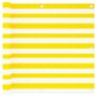 Gelb-weiße HDPE-Balkonmarkise 90x300 cm von vidaXL, Sonnenschirme - Ref: Foro24-310876, Preis: 18,50 €, Rabatt: %