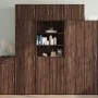 Wooden engineering brown oak wardrobe 70x42.5x225 cm by , Sideboards - Ref: Foro24-3281321, Price: 203,33 €, Discount: %