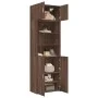 Wooden engineering brown oak wardrobe 70x42.5x225 cm by , Sideboards - Ref: Foro24-3281321, Price: 203,33 €, Discount: %