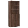 Wooden engineering brown oak wardrobe 70x42.5x225 cm by , Sideboards - Ref: Foro24-3281321, Price: 205,71 €, Discount: %