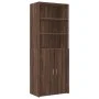 Wooden engineering brown oak wardrobe 70x42.5x225 cm by , Sideboards - Ref: Foro24-3281321, Price: 203,33 €, Discount: %