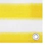 Gelb-weiße HDPE-Balkonmarkise 90x300 cm von vidaXL, Sonnenschirme - Ref: Foro24-310876, Preis: 18,13 €, Rabatt: %