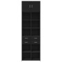 Engineered wood black wardrobe 70x42.5x225 cm by , Sideboards - Ref: Foro24-3281337, Price: 201,80 €, Discount: %