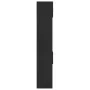 Engineered wood black wardrobe 70x42.5x225 cm by , Sideboards - Ref: Foro24-3281337, Price: 197,71 €, Discount: %