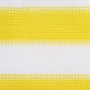 Toldo para balcón HDPE amarillo y blanco 90x300 cm de vidaXL, Sombrillas - Ref: Foro24-310876, Precio: 18,50 €, Descuento: %
