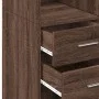 Holzschrank in brauner Eichenoptik, 70x42,5x225 cm. von , Sideboards - Ref: Foro24-3281342, Preis: 213,32 €, Rabatt: %