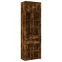 Rauchiger Eichen-Ingenieurholzschrank 70x42,5x225 cm von , Sideboards - Ref: Foro24-3281340, Preis: 213,37 €, Rabatt: %
