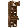 Armario de madera de ingeniería roble ahumado 70x42,5x225 cm de , Aparadores - Ref: Foro24-3281340, Precio: 219,97 €