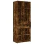 Armario de madera de ingeniería roble ahumado 70x42,5x225 cm de , Aparadores - Ref: Foro24-3281340, Precio: 210,66 €, Descuen...