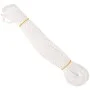 Toldo para balcón HDPE amarillo y blanco 90x300 cm de vidaXL, Sombrillas - Ref: Foro24-310876, Precio: 18,13 €, Descuento: %
