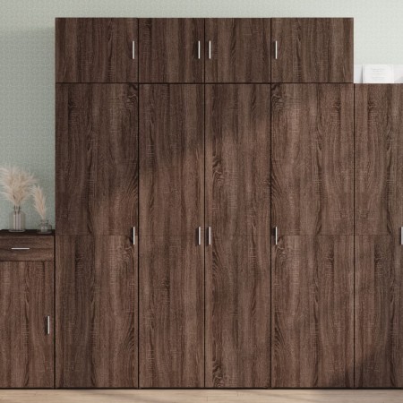 Ingenieurholzschrank in Eichenbraun 80x42,5x225 cm von , Sideboards - Ref: Foro24-3281356, Preis: 245,21 €, Rabatt: %