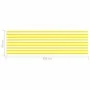 Gelb-weiße HDPE-Balkonmarkise 90x300 cm von vidaXL, Sonnenschirme - Ref: Foro24-310876, Preis: 18,13 €, Rabatt: %