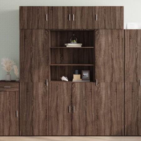Ingenieurholzschrank in Eichenbraun 80x42,5x225 cm von , Sideboards - Ref: Foro24-3281349, Preis: 243,60 €, Rabatt: %