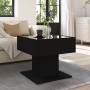 LED light center table in black engineered wood, 50x50x45 cm by , Coffee table - Ref: Foro24-847526, Price: 102,15 €, Discoun...