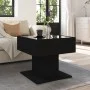 LED light center table in black engineered wood, 50x50x45 cm by , Coffee table - Ref: Foro24-847526, Price: 100,48 €, Discoun...