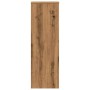 Engineered oak wood plant stands, artisan design, 33x33x100cm by , Pot stands - Ref: Foro24-852959, Price: 55,93 €, Discount: %