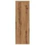 Soportes de planta madera ingeniería roble artisian 33x33x100cm de , Soportes para macetas - Ref: Foro24-852959, Precio: 59,4...