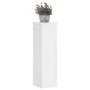 Plant stand 2 units engineered wood white 17x17x60 cm by , Pot stands - Ref: Foro24-852933, Price: 45,51 €, Discount: %