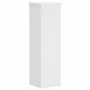 Pflanzenständer 2 Stück aus weißem Ingenieurholz 17x17x60 cm von , Topfständer - Ref: Foro24-852933, Preis: 49,60 €, Rabatt: %