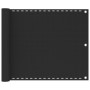 HDPE Balkonmarkise 75x500 cm anthrazitgrau von vidaXL, Sonnenschirme - Ref: Foro24-310838, Preis: 18,83 €, Rabatt: %