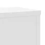 Pflanzenständer 2 Stück aus weißem Ingenieurholz 17x17x60 cm von , Topfständer - Ref: Foro24-852933, Preis: 49,60 €, Rabatt: %