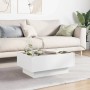 LED-Couchtisch aus weißem Ingenieurholz, 70x50x30 cm. von , Couchtisch - Ref: Foro24-847511, Preis: 110,29 €, Rabatt: %