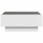 LED-Couchtisch aus weißem Ingenieurholz, 70x50x30 cm. von , Couchtisch - Ref: Foro24-847511, Preis: 108,72 €, Rabatt: %