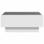 LED-Couchtisch aus weißem Ingenieurholz, 70x50x30 cm. von , Couchtisch - Ref: Foro24-847511, Preis: 110,29 €, Rabatt: %