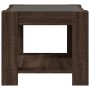 Center table and brown oak engineered wood LED 53x53x45 cm by , Coffee table - Ref: Foro24-847545, Price: 86,76 €, Discount: %